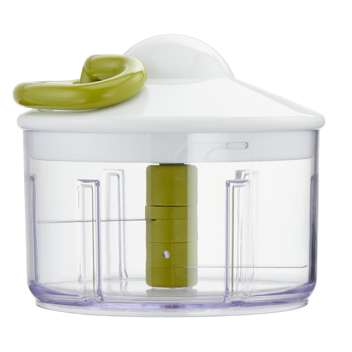Hachoir Ail Oignon Manuel NIUAWASA Hachoir Manuel 900 Ml Vert - Robot De Cuisine Avec Lames Inox Pour Oignons, Ail, Noix Et Légumes