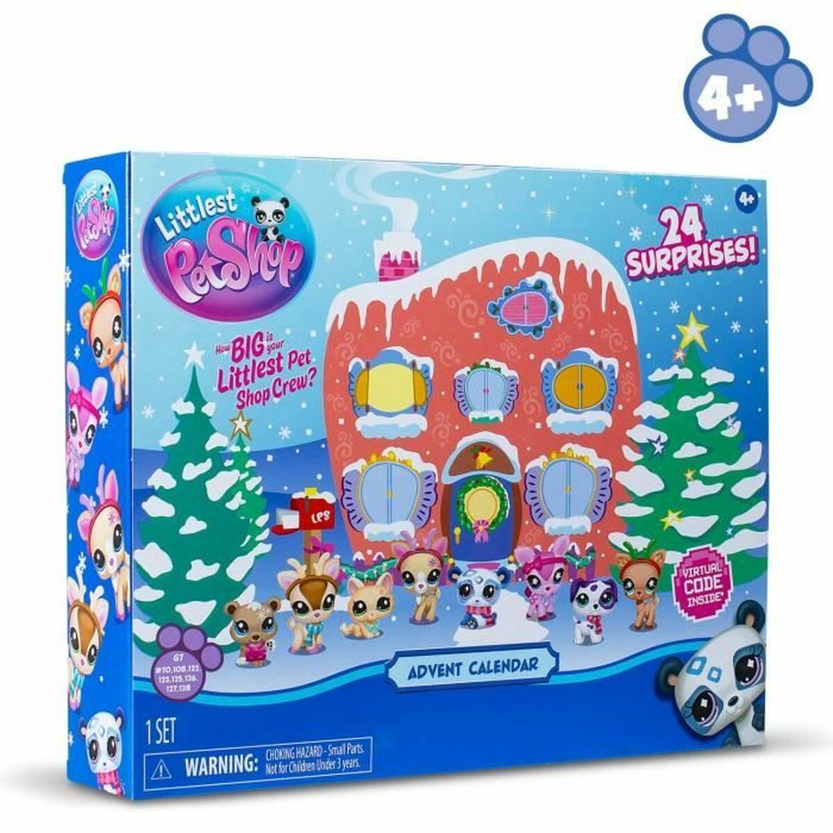 Calendrier de l’Avent Bandai Plastique