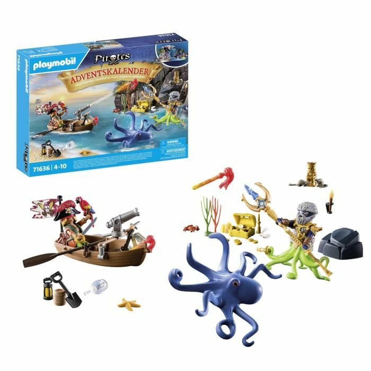 Calendrier de l’Avent Playmobil 71636 Pirates