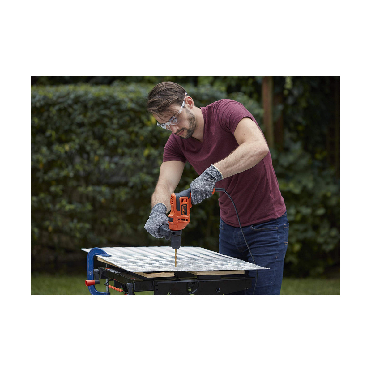 Set de forage et accessoires Black & Decker 500 W 230 V