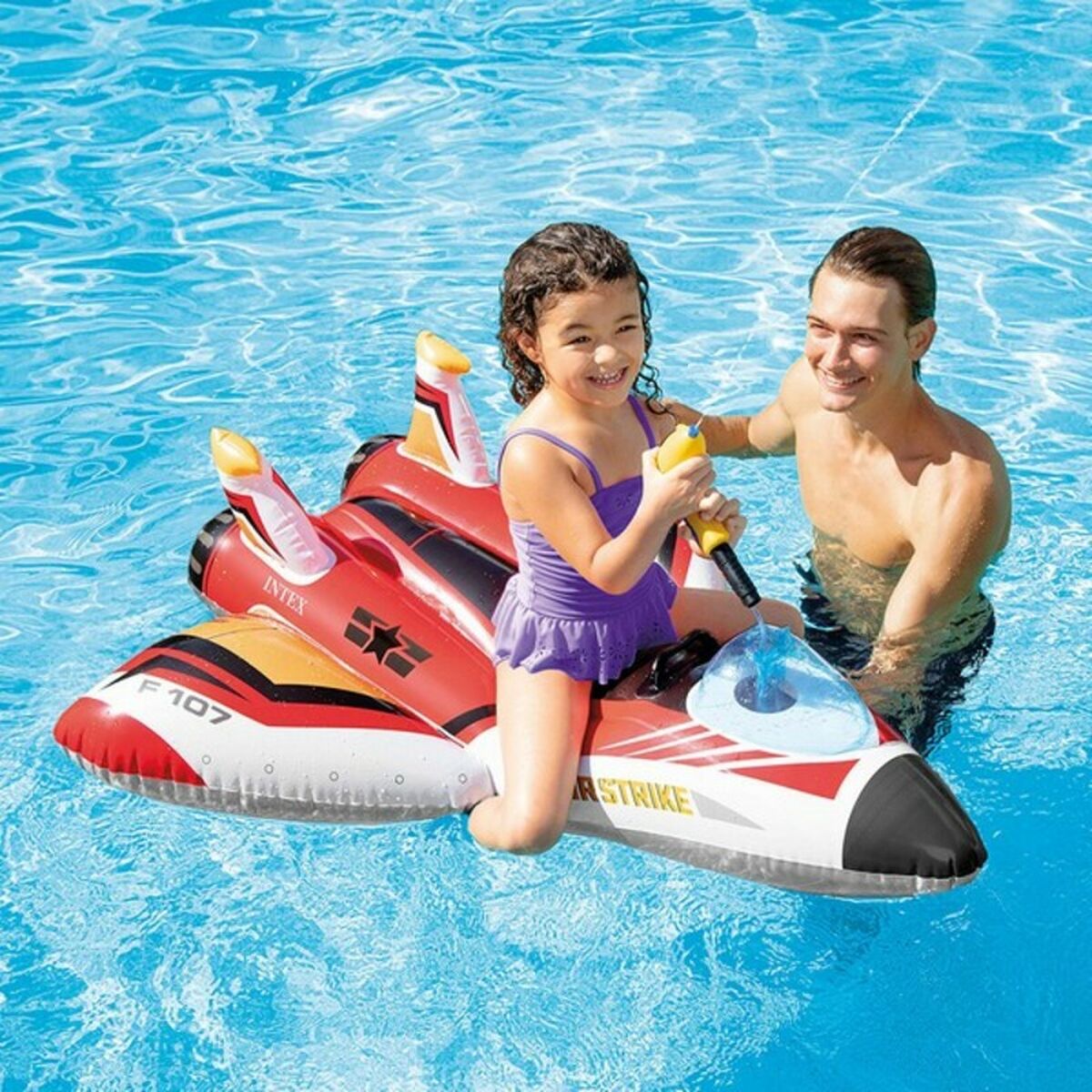 Personnage pour piscine gonflable Intex 117 x 117 cm