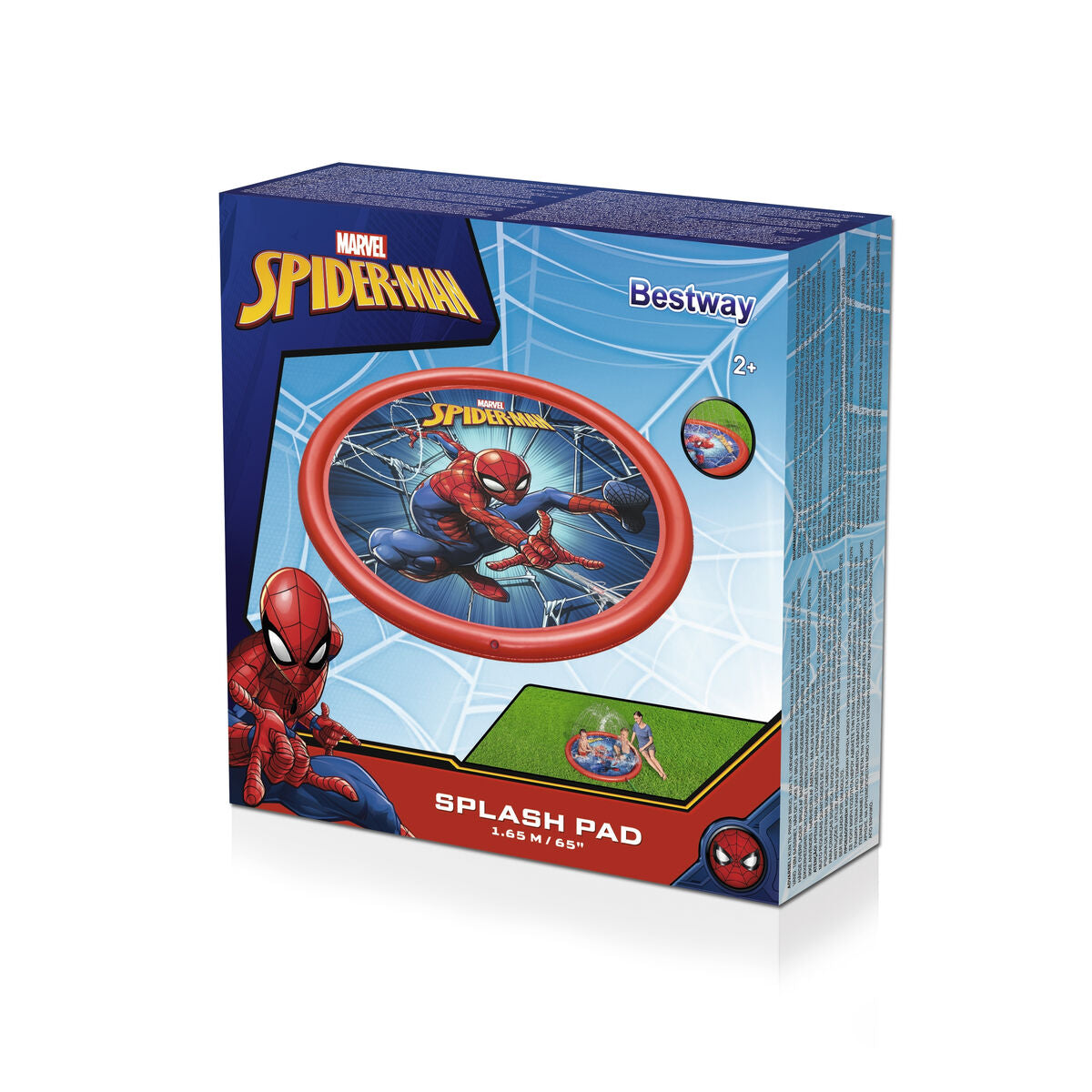 Bestway Piscine Gonflable avec Arroseur Spiderman