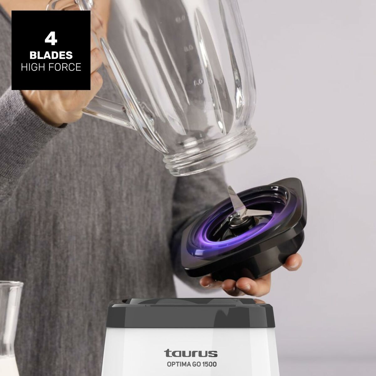 Bol mixeur Taurus 912471000 1500 W 1,5 L