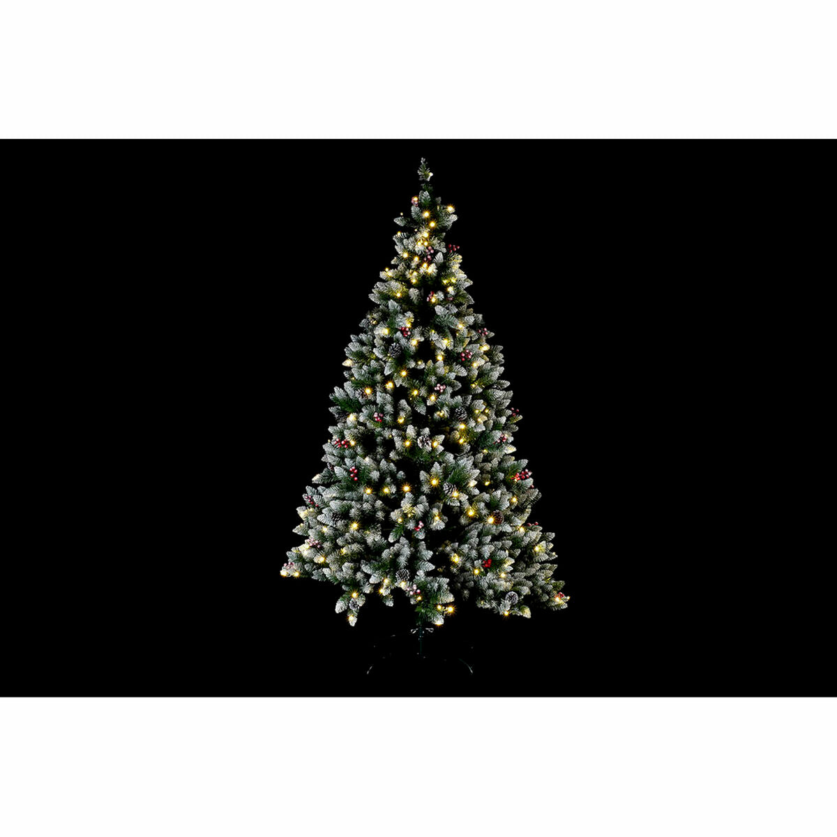 Sapin de Noël Ananas Enneigé DKD Home Decor PVC  125 x 125 x 210 cm