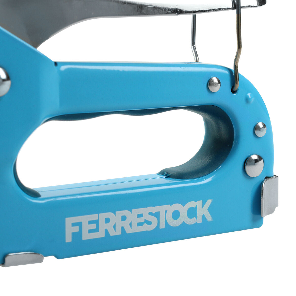 Agrafeuse professionnelle Ferrestock Nº 53 6-14 mm Bleu