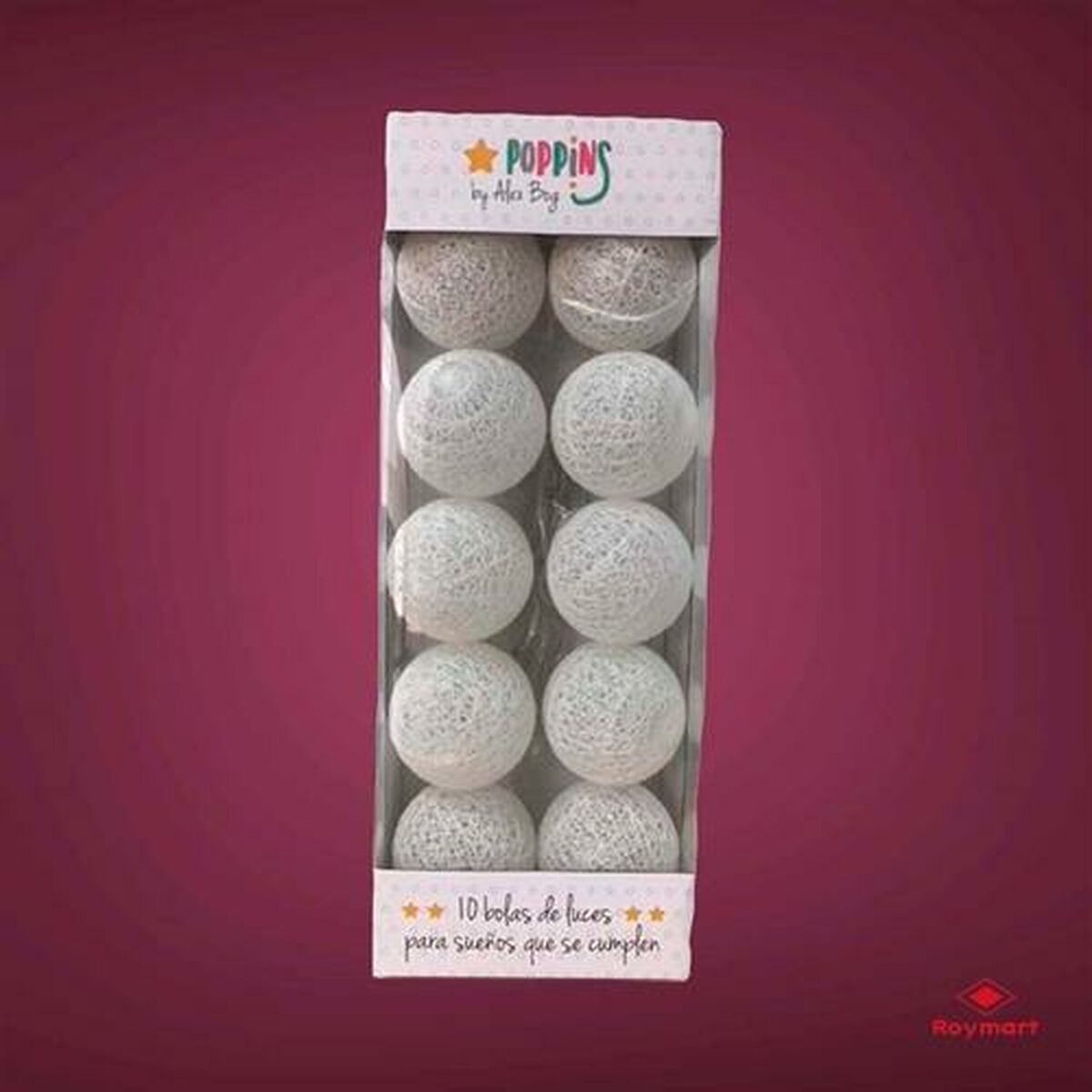 Guirlande de boules LED Roymart Poppins