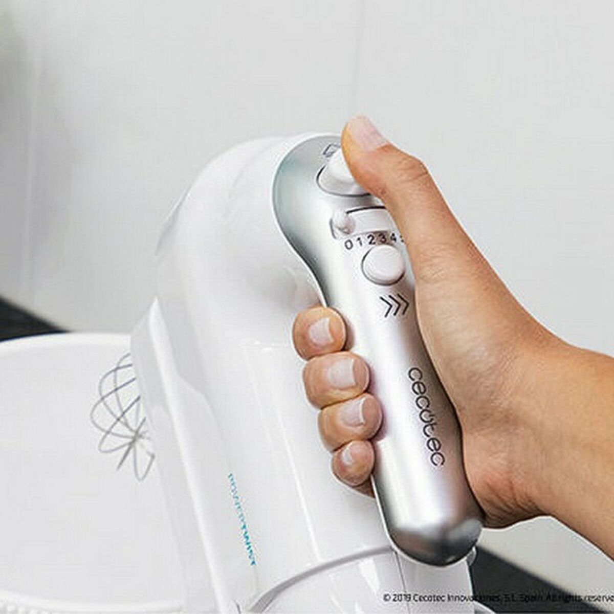 Mixeur/mélangeur de pâte Cecotec PowerTwist Gyro 500W 3,5 L