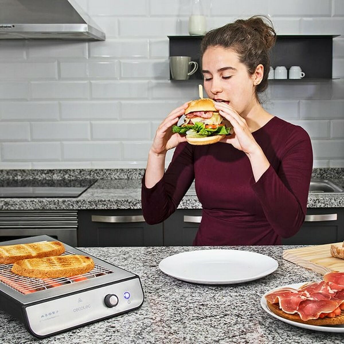 Grille-pain Cecotec Turbo EasyToast 900W