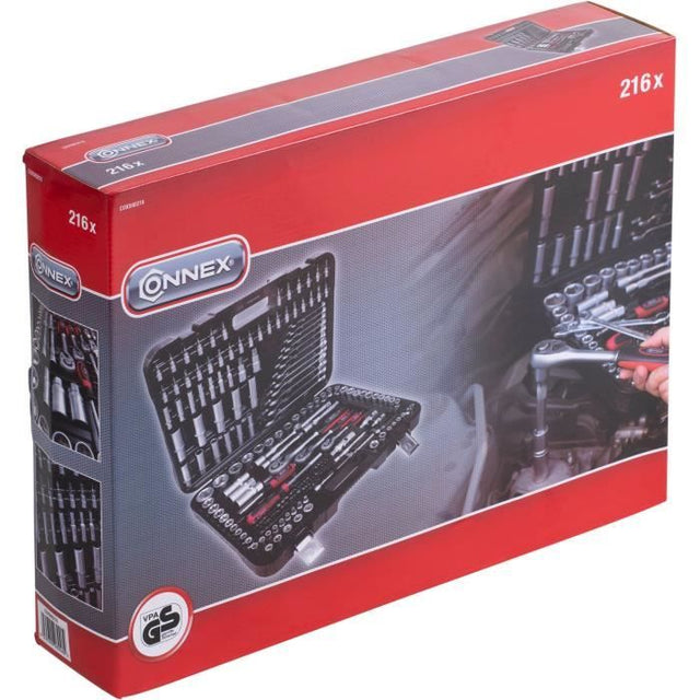 Coffret a douilles CONNEX 216 pieces