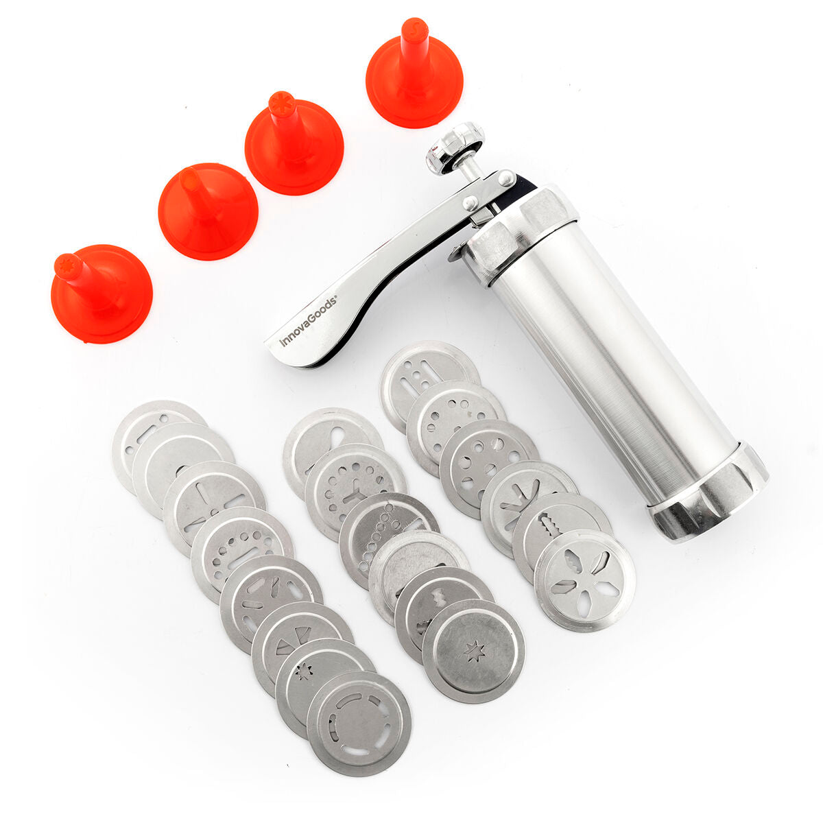 Machine à Biscuits et Douille 2 en 1 InnovaGoods