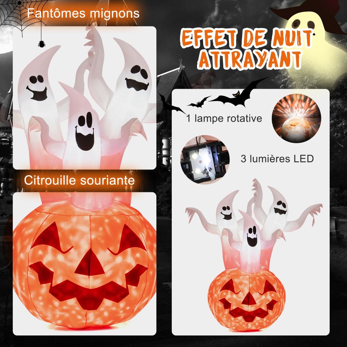 Décorations gonflable d'halloween