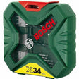 Ensemble de forets BOSCH Box X-Line (34 Pièces) - brikoneo
