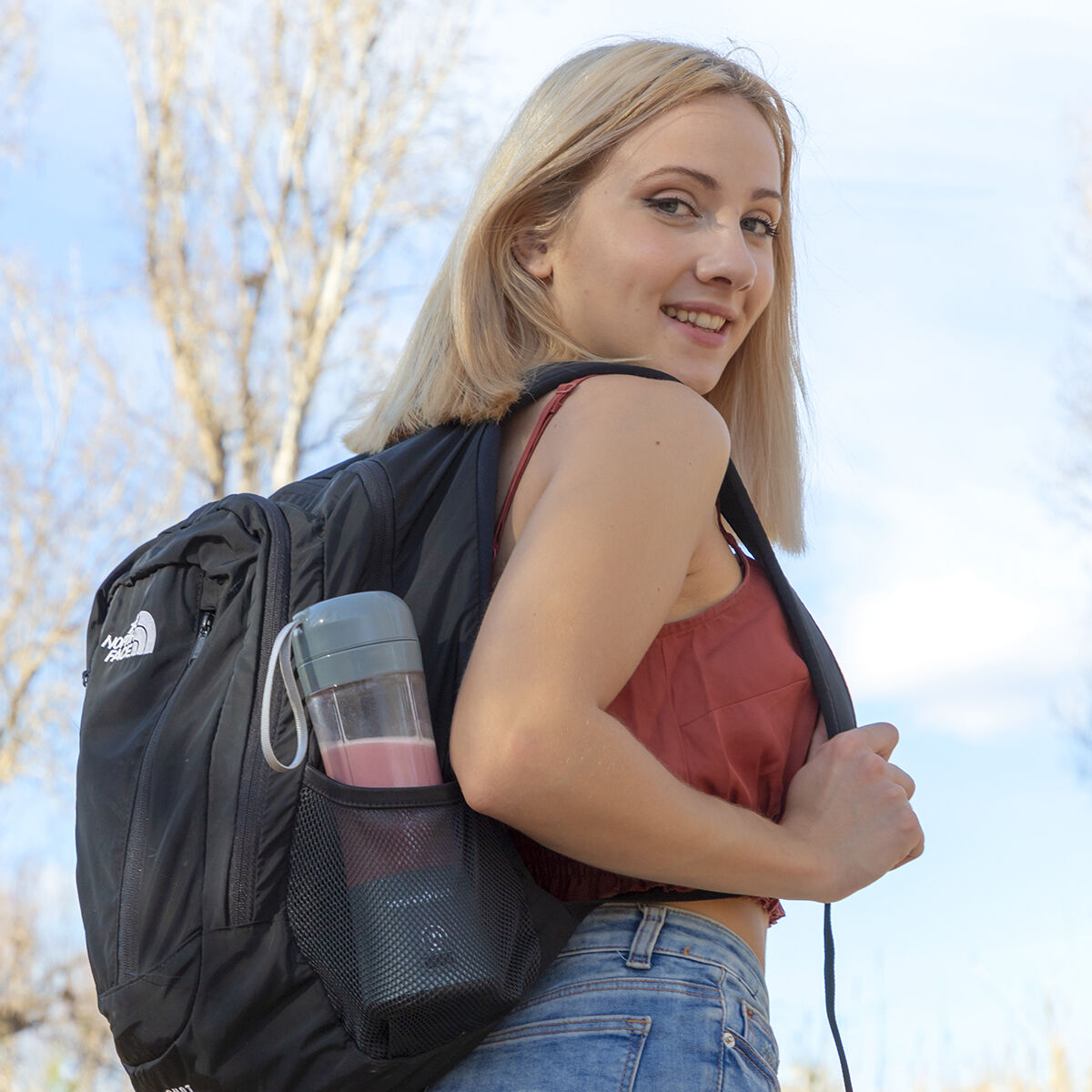 Mixeur à Récipient Portatif Rechargeable - brikoneo