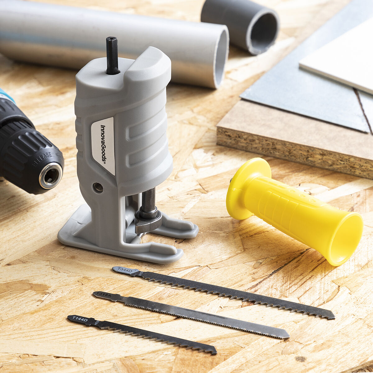 Adaptateur de Scie Sauteuse pour Perceuse - brikoneo