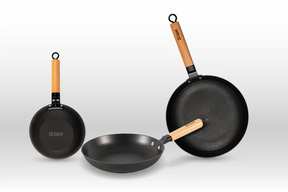 Poêle en Fonte lätt Home 28cm – Manche Bois, Tous Feux