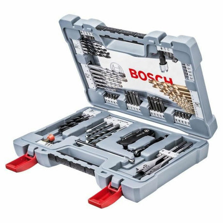 Ensemble de forets BOSCH 76 Pièces Acier inoxydable avec Housse de transport