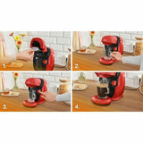 Cafetière à capsules BOSCH TAS113E Noir rouge 1400 W 700 ml