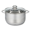 Faitout haut ELO Brillant 20 cm en inox avec couvercle – 3,2 L