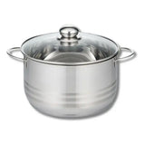 Faitout haut ELO Brillant 20 cm en inox avec couvercle – 3,2 L