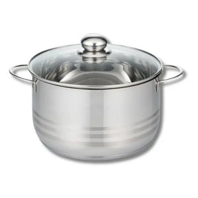 Faitout haut ELO Brillant 20 cm en inox avec couvercle – 3,2 L