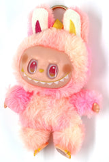 Porte-clés peluche en vinyle Labubu