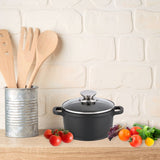 Faitout Induction Elo Alucast 16cm – Couvercle Verre Inclus