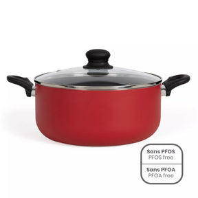 Faitout Aluminium 28cm Avec Couvercle - MEP151R