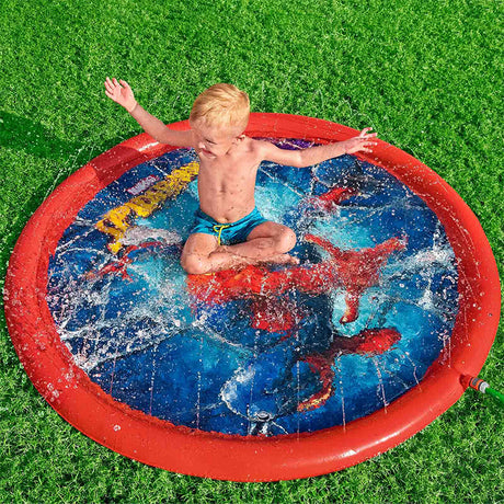 Bestway Piscine Gonflable avec Arroseur Spiderman 