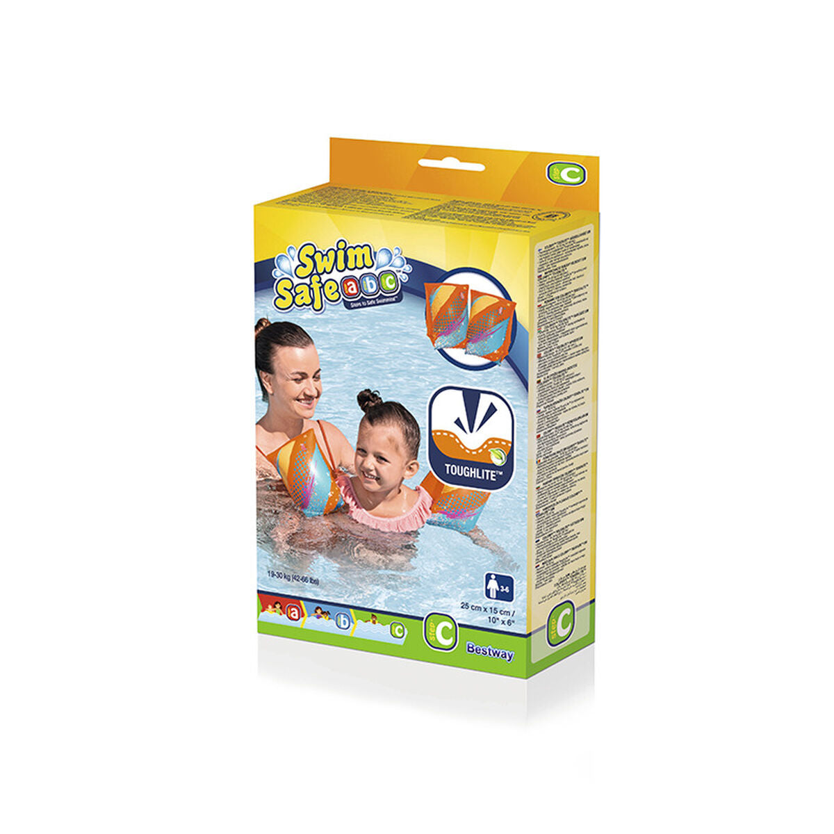 Bestway Brassards Gonflables Textile Doux 3 à 6 Ans