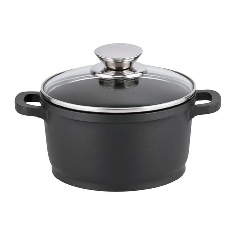 Faitout Induction Elo Alucast 16cm – Couvercle Verre Inclus