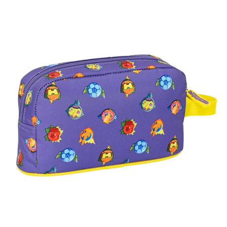 Sac Glacière à goûter SuperThings Kazoom Violet/Jaune