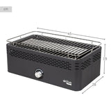 Barbecue Portable au Charbon de Bois sans Fumée Aktive 