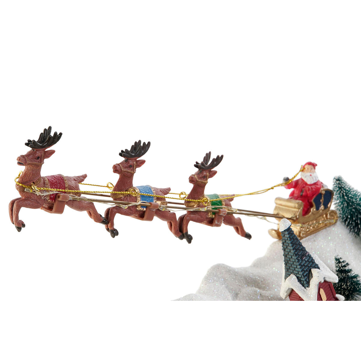 Décorations de Noël DKD Home Decor Multicouleur 34 x 18 x 27,5 cm