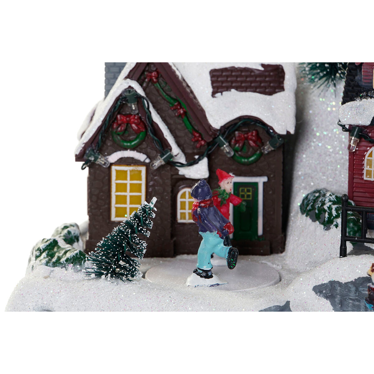 Décorations de Noël DKD Home Decor Multicouleur 34 x 18 x 27,5 cm