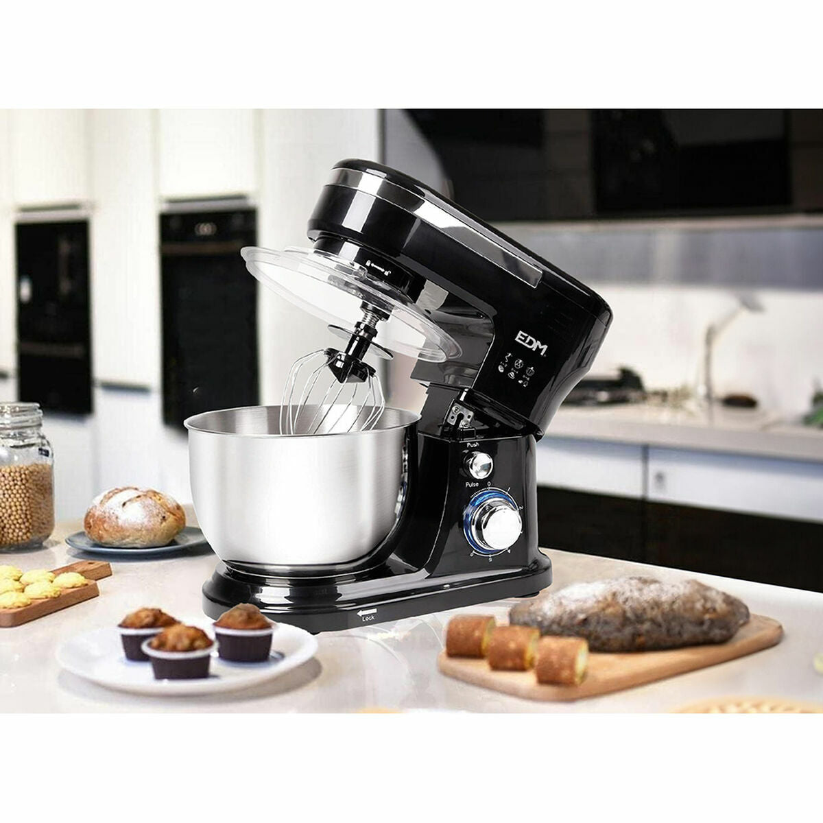 Mixeur/Robot Pâtissier EDM 1000 W 4 L
