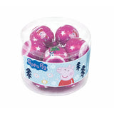 Boule de Noël Peppa Pig Cosy corner Fuchsia 10 Unités Plastique