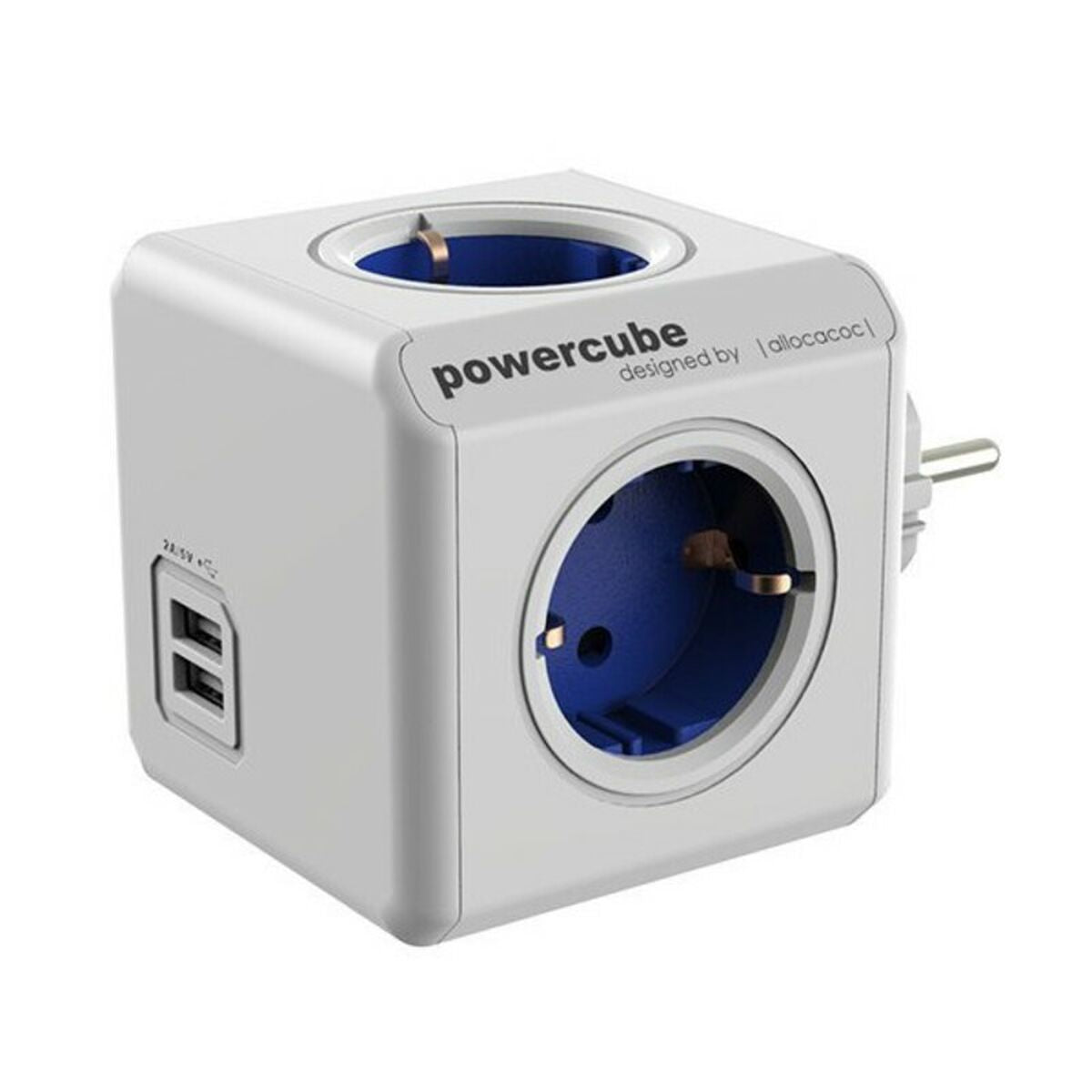 Bloc Cube Prises Power Cube Allocacoc 