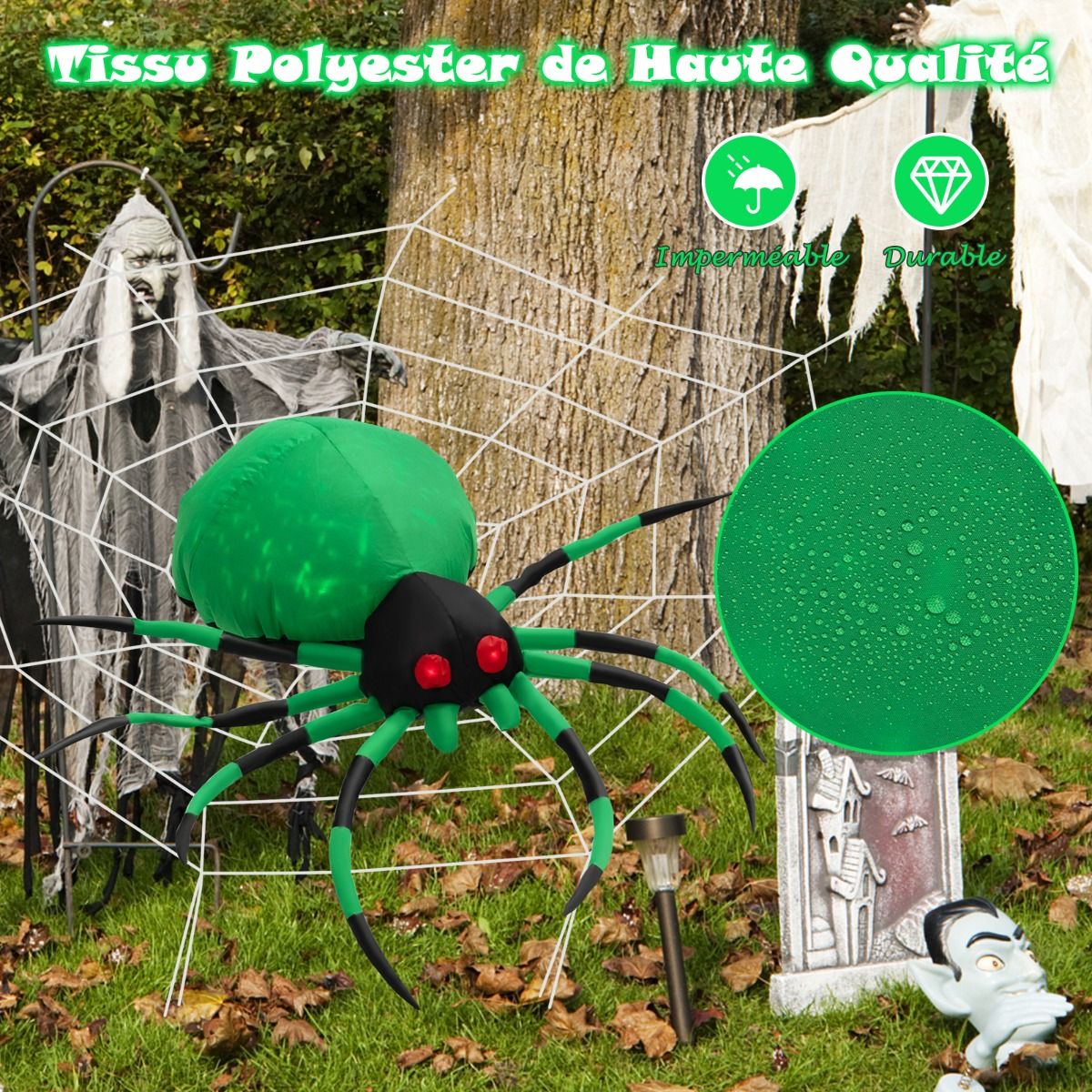 Halloween araignée 
