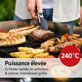 Grill électrique de table LEBENLANG 2400 W – Intérieur & balcon