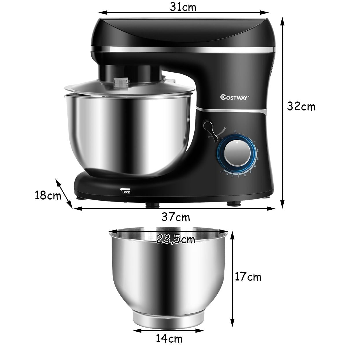 Robot de Cuisine Multifonction