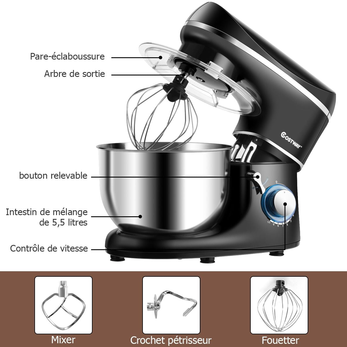 Robot de Cuisine Multifonction