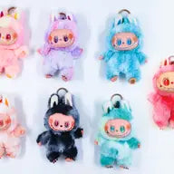 Porte-clés peluche en vinyle Labubu
