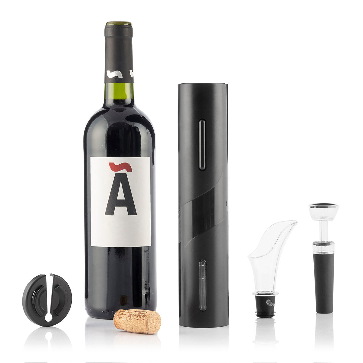 Tire-bouchon Électrique avec Accessoires pour le Vin Corking InnovaGoods