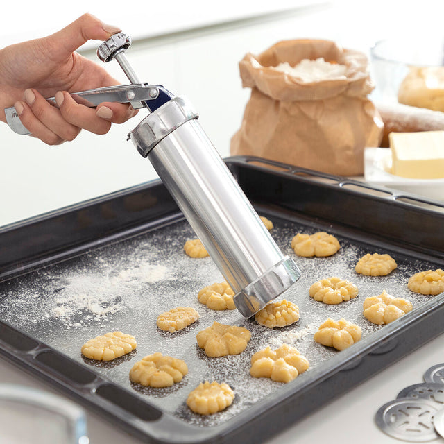 Machine à Biscuits et Douille 2 en 1 InnovaGoods