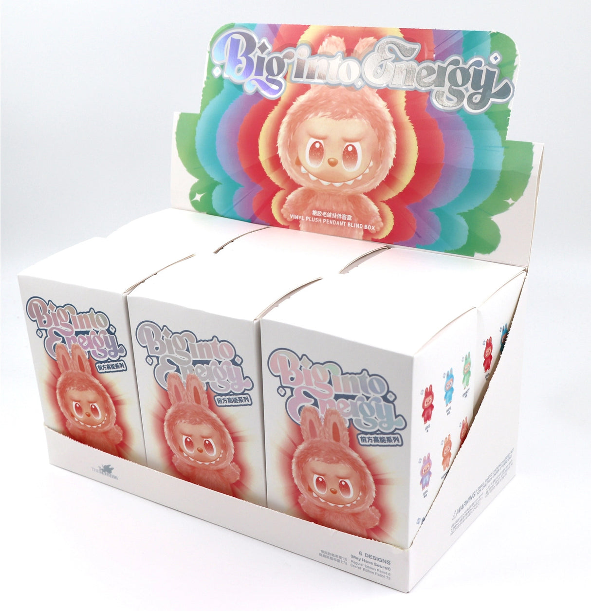 Porte-clés peluche en vinyle Labubu