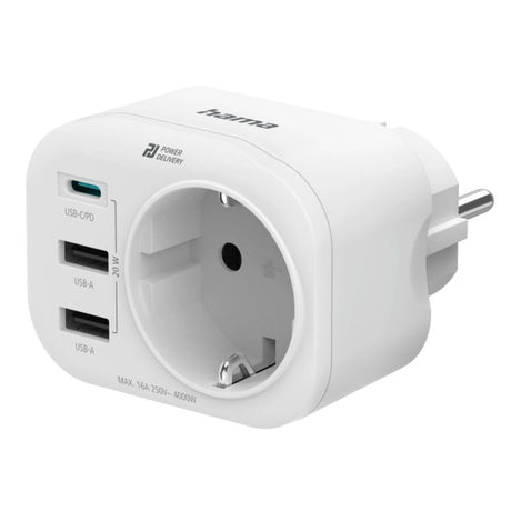 Prise avec connexions USB - Brikoneo