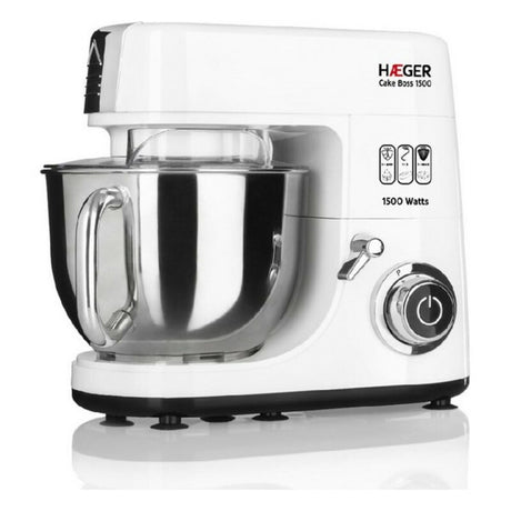 Robot Pâtissier avec Bol Haeger 1500 W - Brikoneo