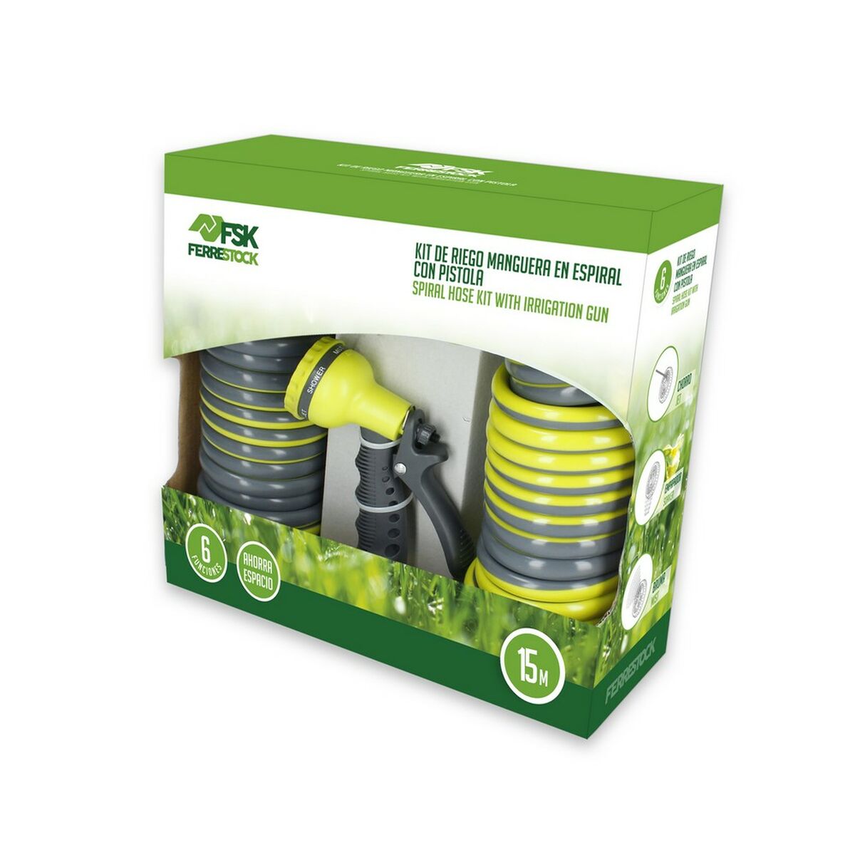 Tuyau d'arrosage Ferrestock (15 m) - brikoneo