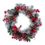 Multicolor Plastic Christmas Wreath