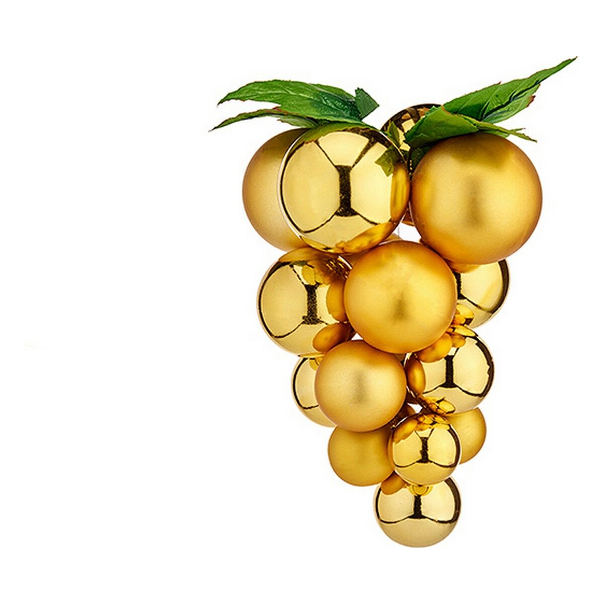 Christmas Balls Small Golden Raisins (14 x 14 x 25 cm)